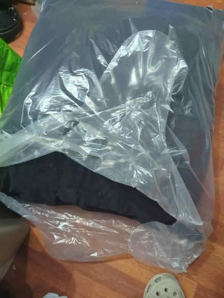 Photo of free 2 large black cushions (East Dulwich SE22) #1