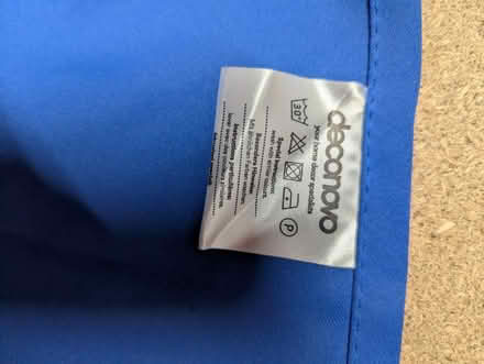 Photo of free 2 blue curtains (Aston OX18 2) #3