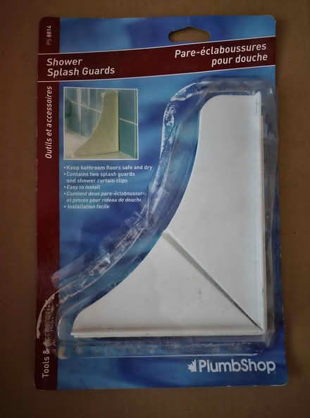 Photo of free Shower splash guard (Wellington Village) #1