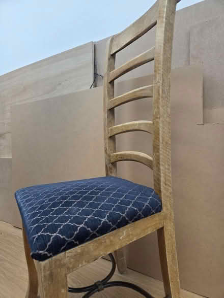 Photo of free 4 vintage wooden chairs (N15 next to Chestnuts Park) #2