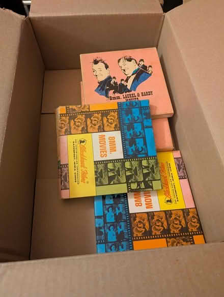Photo of free Box of 40-50 Blackhawk 8mm Films (Herald Square, Manhattan) #1