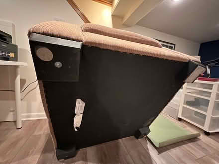 Photo of free Large tan armchair (Northeast Ann Arbor) #4