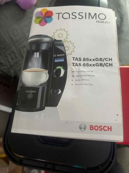 Photo of free Tassimo coffee pod machine (SY1) #1