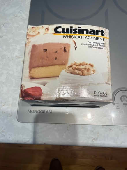Photo of free Cuisinart DLC-055 whisk attachment (Reading, off West st) #1
