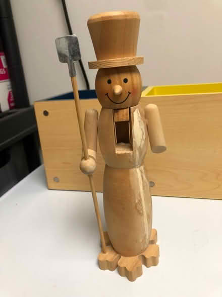 Photo of free Wooden Snowman Nutcracker (Midtown Toronto) #1