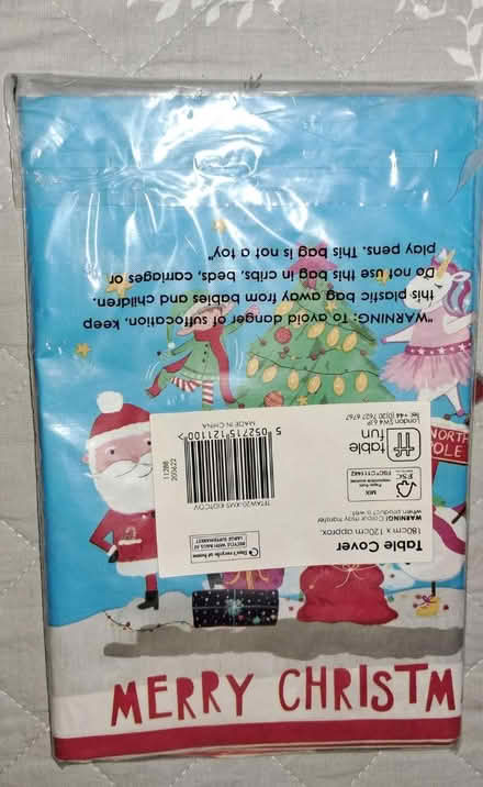 Photo of free Christmas table cover (OX14 off Colwell Drive) #1