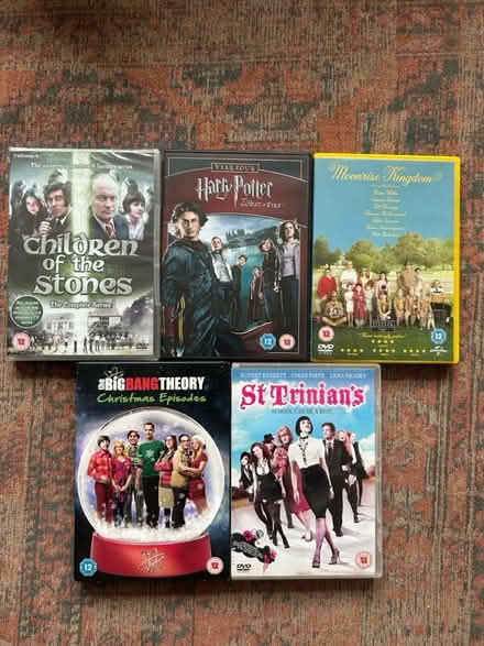 Photo of free DVDs films 12 rated (BR1) #1