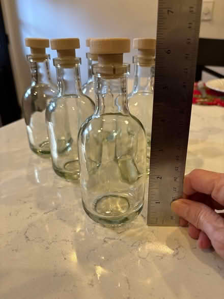 Photo of free 22 small corked bottles (Baltimore) #2