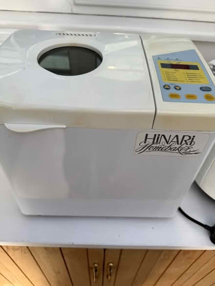 Photo of free Hinari bread maker (Emneth, Wisbech) #1