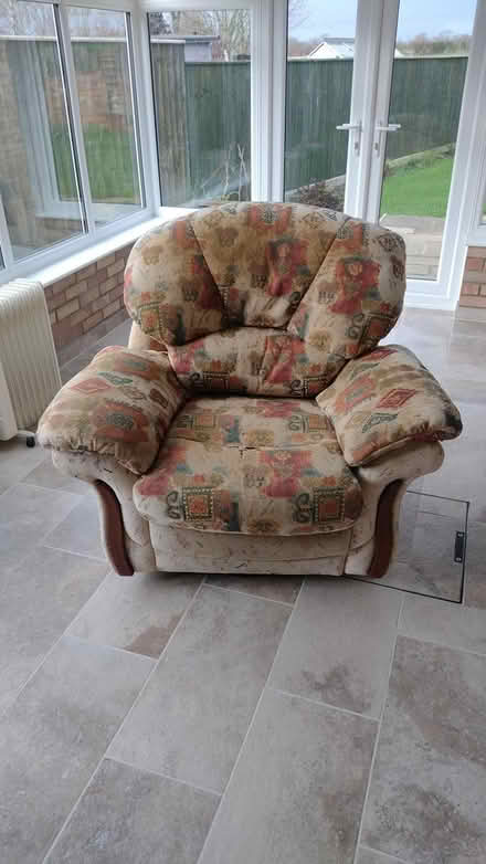 Photo of free Two arm chairs (Fiskerton LN3) #3