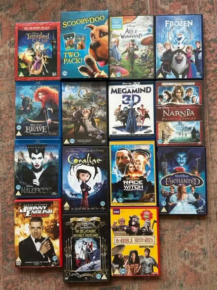 Photo of free Kids DVDs (BR1) #1