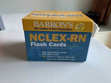 Photo of free NCLEX flash cards (Severna Park) #1
