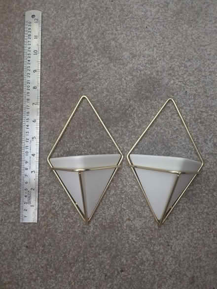 Photo of free Small wall sconces/planters (Wokingham RG40) #1