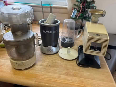 Photo of free Nutribullet, Food Processor, etc (20746) #1