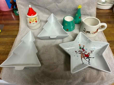 Photo of free Six Christmas-themed porcelain objects (Chippenham SN15) #1
