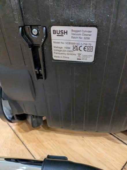 Photo of free Bush vacuum cleaner (Camberley GU15) #3