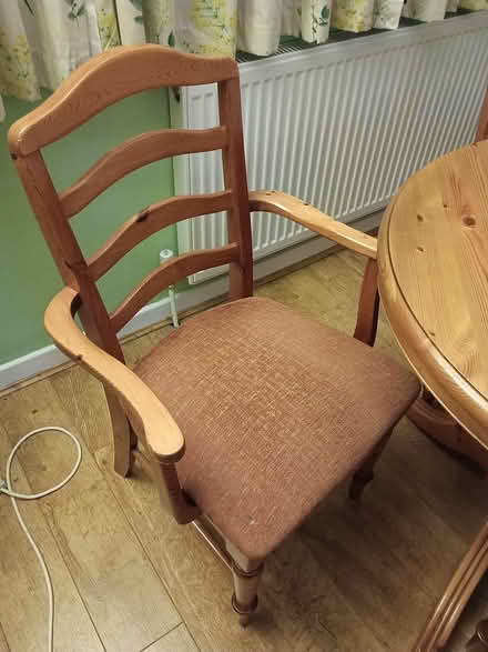 Photo of free Pine dining table and 6 chairs (South Darenth DA4) #2
