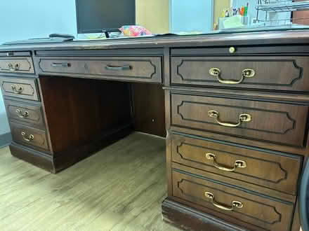 Photo of free Executive desks & file cabinet (passaic county, nj) #2
