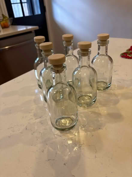 Photo of free 22 small corked bottles (Baltimore) #1