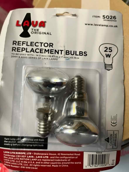 Photo of free Lava lamp bulbs (Uxbridge UB8) #1