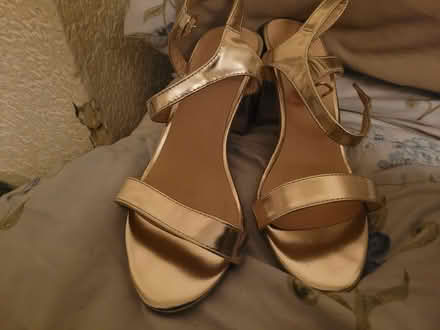Photo of free Gold block heels (Enfield EN3) #3