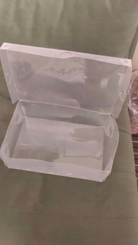 Photo of free plastic storage/shoe boxes (Orchard Brae/Comely Bank EH4) #2
