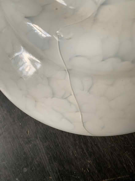 Photo of free Glass Ceiling Lamp Shade (Fairfield Park BA1) #2