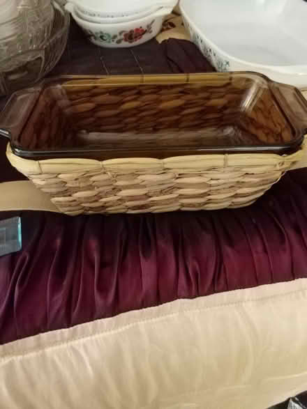 Photo of free Brown glass rectangular dish (Tonbridge TN9) #1