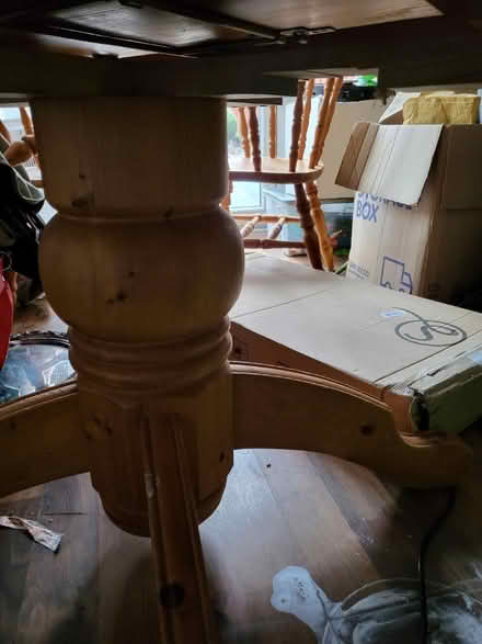 Photo of free Extendable Dinning Table and chairs (Rubery B45) #2