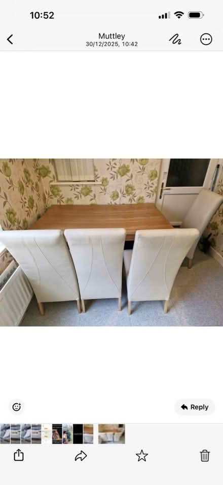 Photo of free Table and four chairs (Dearham) #1