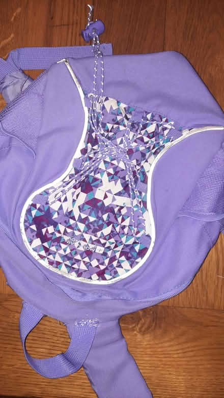 Photo of free Lilac mini backpack (Oystermouth SA3) #1