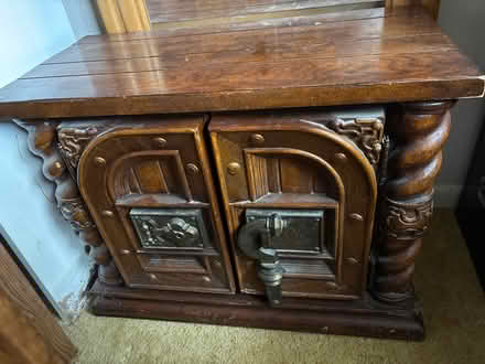 Photo of free Heavy-Duty Solid Wood Cabinet/Chest (20746) #1