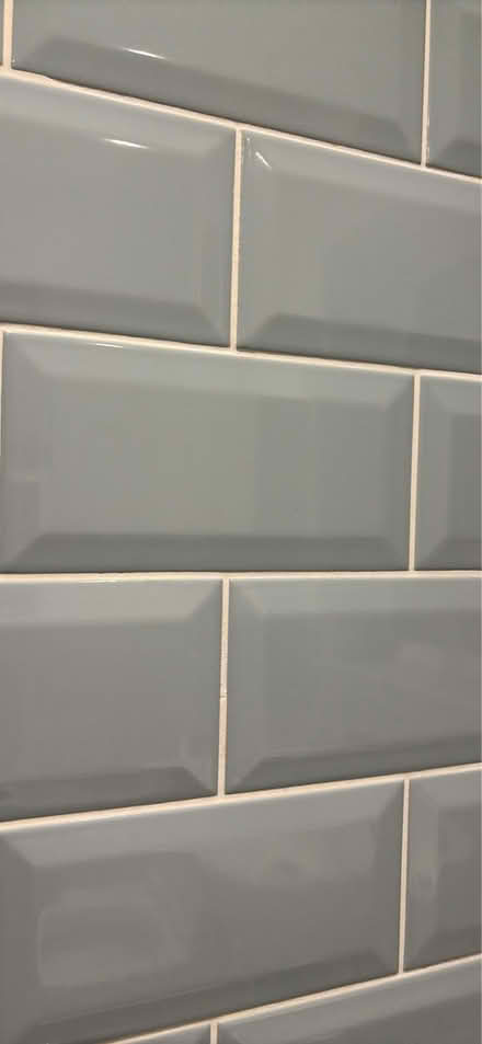 Photo of free 30 x light blue metro tiles (Springfield CM2) #3