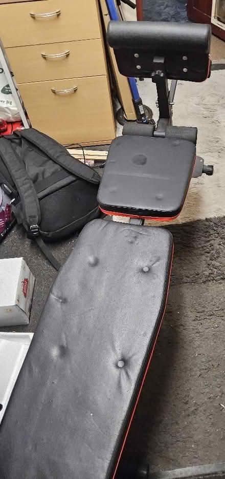 Photo of free Exercise Bench nearly new (Putnoe MK41) #3