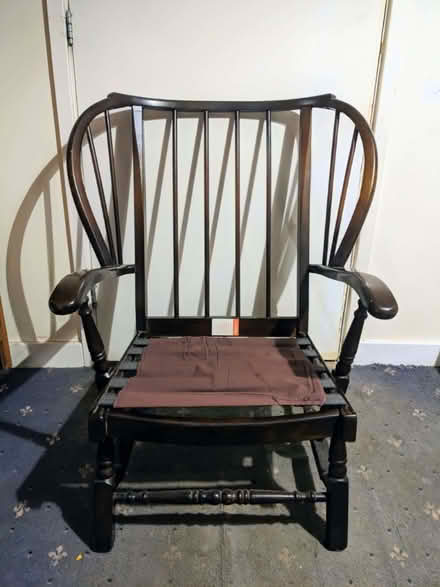 Photo of free Wooden Armchair With Cushions (PL4) #2