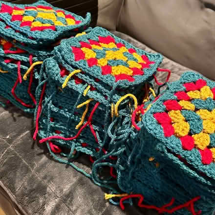 Photo of free 56 5x5 inch Granny Squares Crochet (Chipping Norton OX7) #2