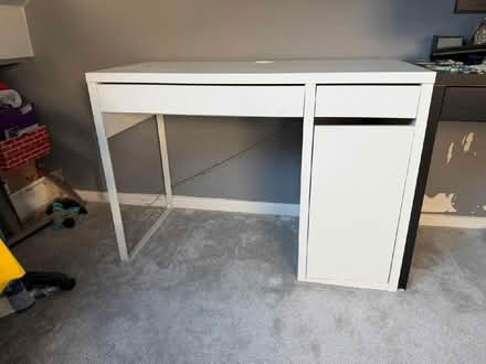 Photo of free White IKEA Desk (Lawns SN3) #2