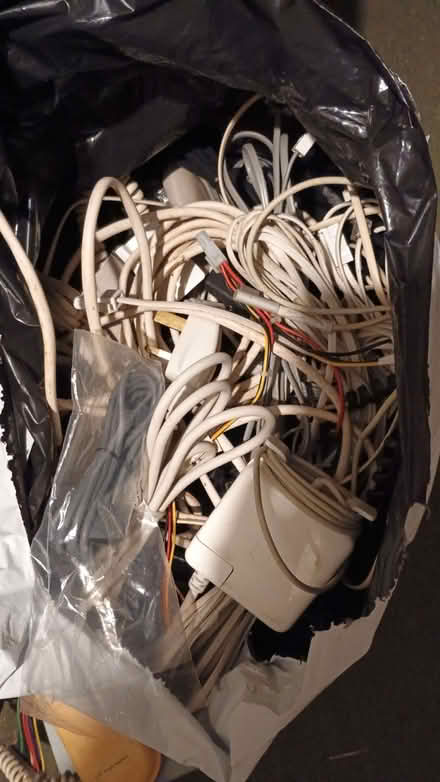 Photo of free Big bag of cables/power adapters (Bolstone HR2) #1