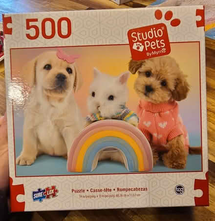 Photo of free 500 pc puzzle (Mavis and burnhamthorpe) #1