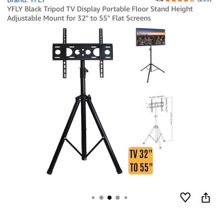 Photo of free Tripod TV stand only (Edgbaston B5) #2