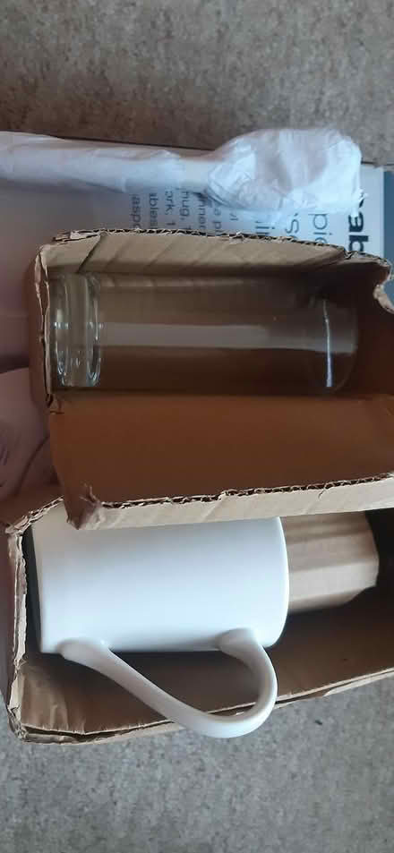 Photo of free Mug, glass and one cutlery set (Aldingbourne PO20) #1