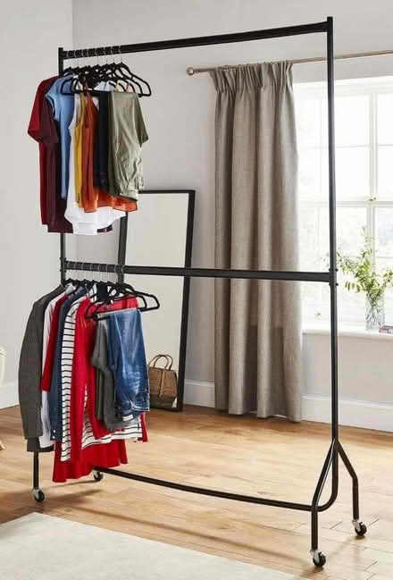 Photo of free 2 Clothes Rails (Withystakes ST9) #2