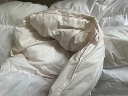 Photo of free King size duvet and 4 pillows (Longbarn WA2) #3