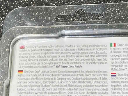 Photo of free Seam Grip seam sealant/repair adhesive (tents, waterproofs etc) (Bilton CV22) #2