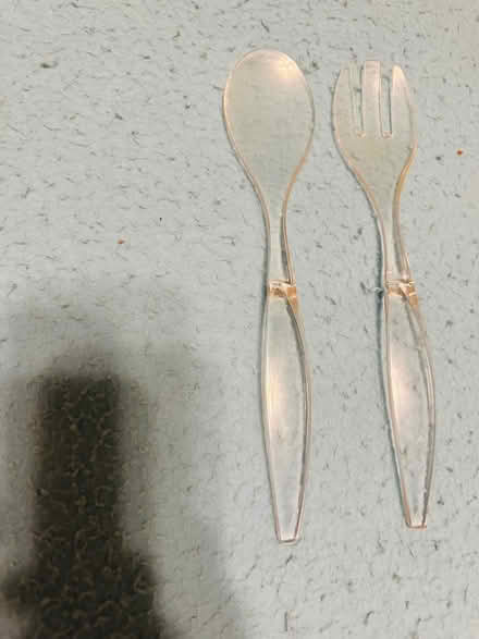 Photo of free Solid Plastic Salad Tongs (Heritage District, Sunnyvale) #1