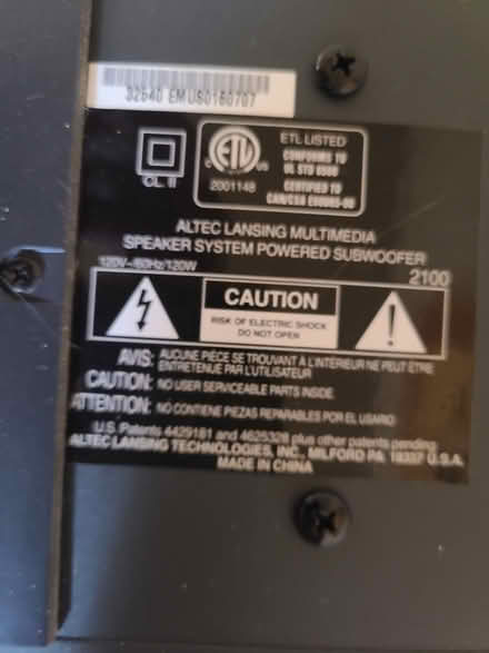 Photo of free Sound System (South of 10th in Gilroy) #3