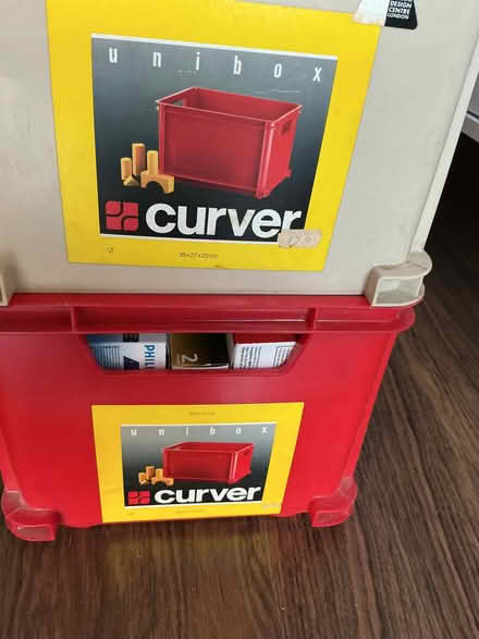 Photo of free Curver Stackable Storage Crates (3) (Ware SG12) #2