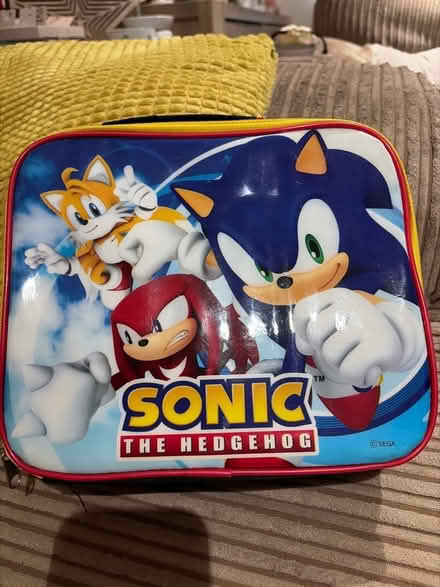 Photo of free Sonic the Hedgehog pack lunch bag (Furzton MK4) #1