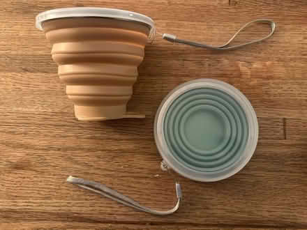 Photo of free Collapsible Travel Cups (2) (Marin) #1