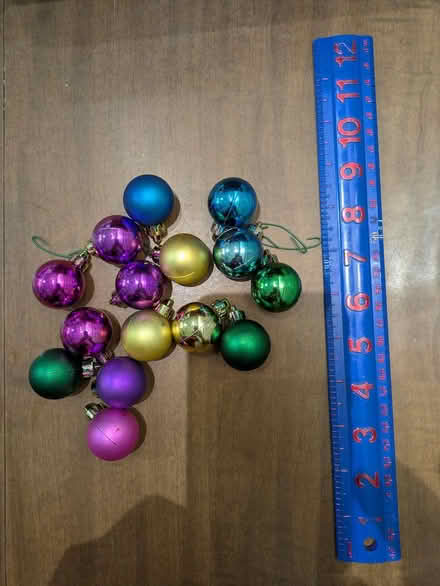 Photo of free Small bulb ornaments (East Somerville) #1
